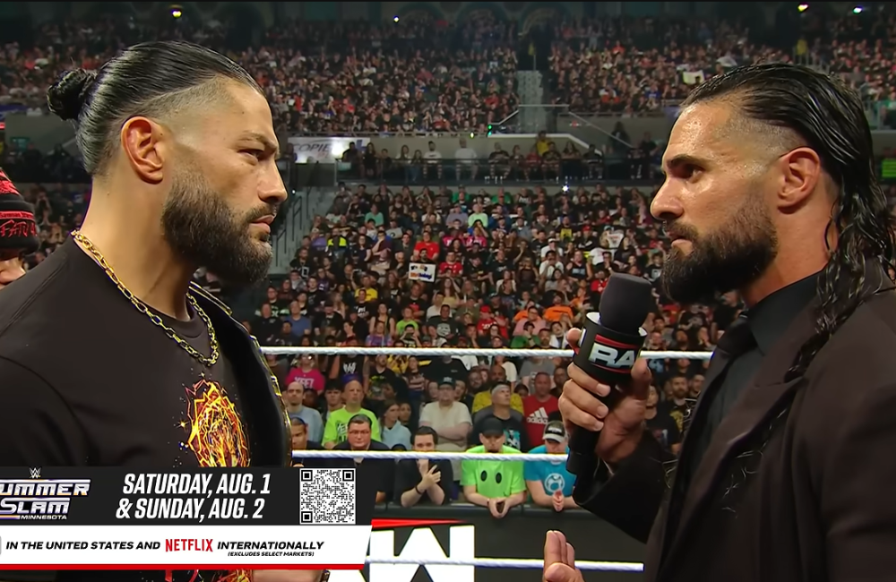 Roman Reigns and Seth Rollins to clash in explosive title fight