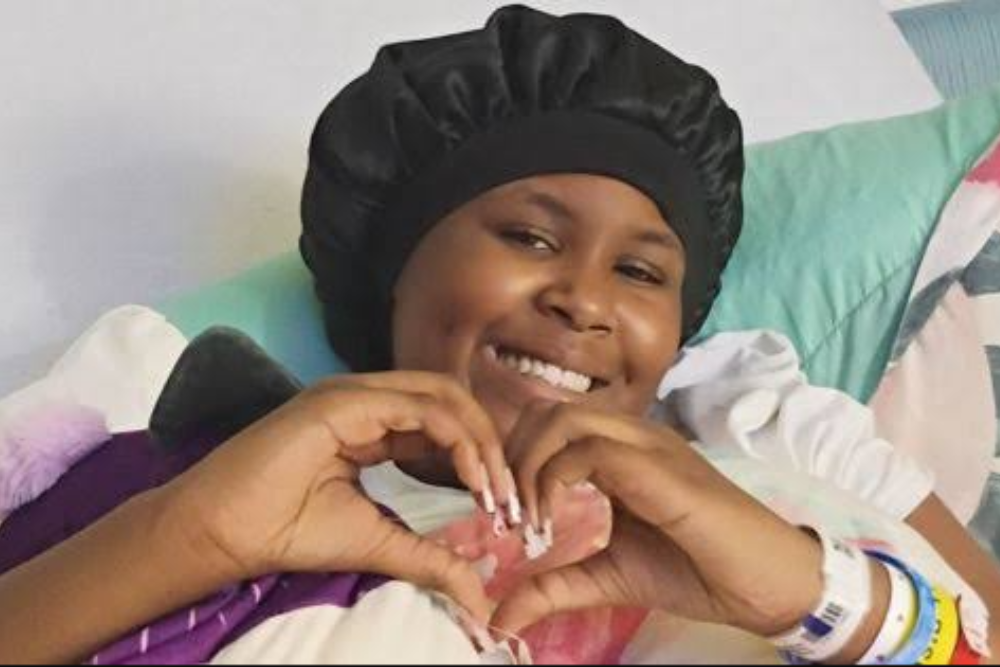 Jacola Youngblood carries a rare diagnosis and a thirteen year old’s hope