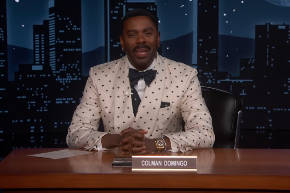 Why Colman Domingo’s Kimmel joke is going viral today