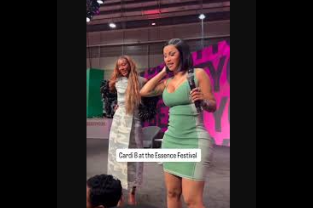 Cardi B proves festival glam doesn’t need a big budget