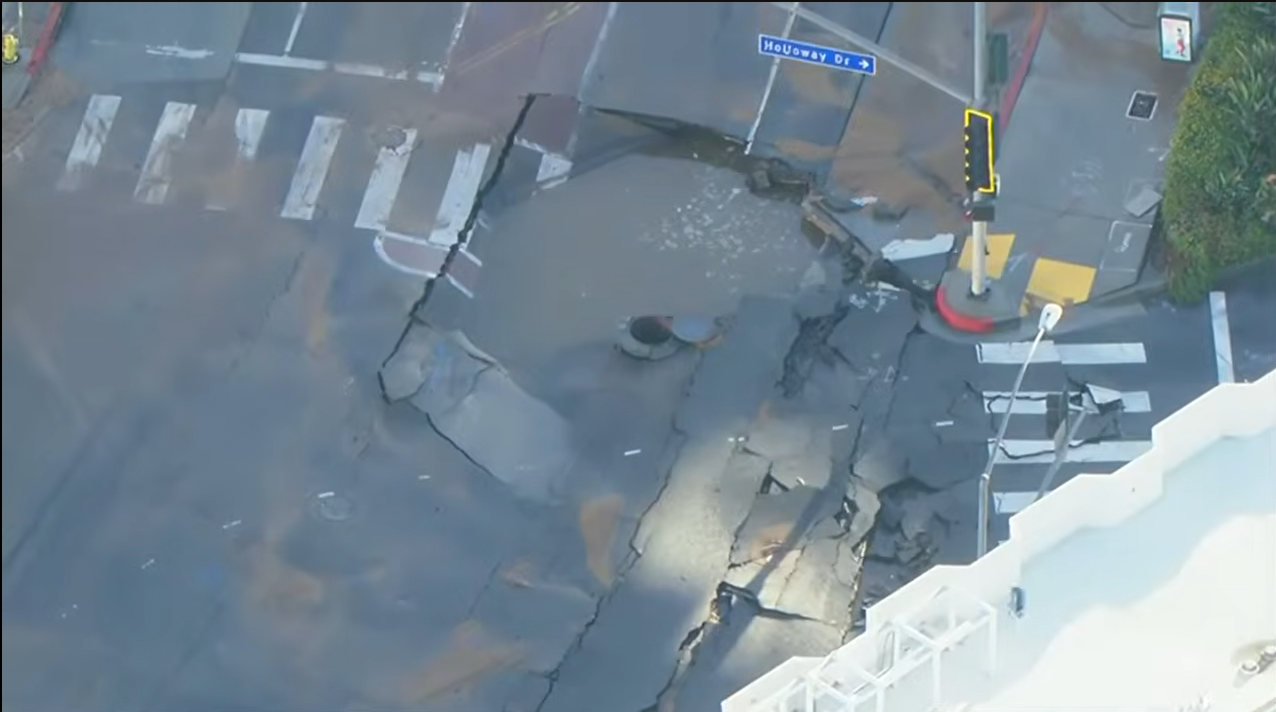 Officials give update on West Hollywood pipe damage