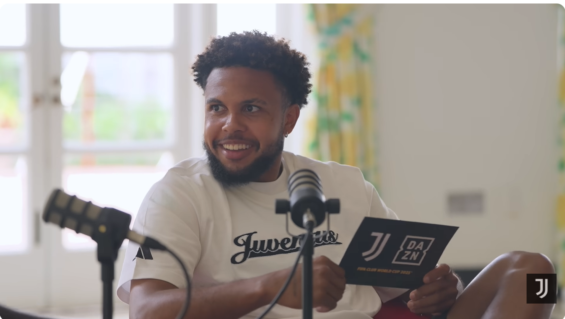Weston McKennie’s pre-game ritual is a whole production