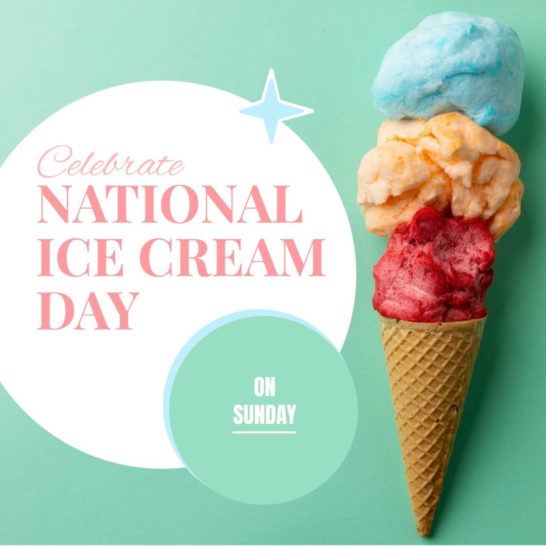 Score free ice cream from 15 spots this Sunday